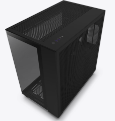GABINETE GAMER NZXT H9 FLOW PRETO COM FAN MODELO CM-H91FB-01