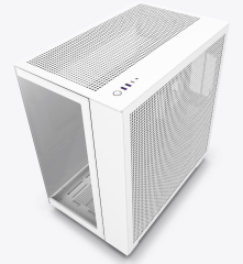 GABINETE GAMER NZXT H9 FLOW BRANCO COM FAN MODELO CM-H91FW-01