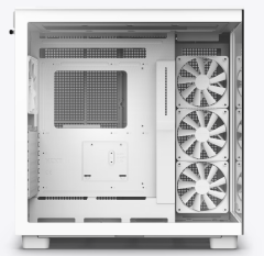 GABINETE GAMER NZXT H9 FLOW BRANCO COM FAN MODELO CM-H91FW-01