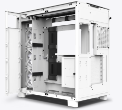 GABINETE GAMER NZXT H9 ELITE BRANCO COM FAN MODELO CM-H91EW-01