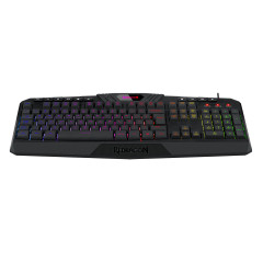 TECLADO MEMBRANA GAMER HARPE 2 RGB PRETO