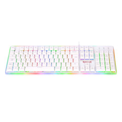 TECLADO GAMER MEMBRANA DYAUS 2RGB BRANCO
