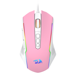 MOUSE RANGER ROSA COM BRANCO