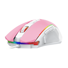 MOUSE RANGER ROSA COM BRANCO