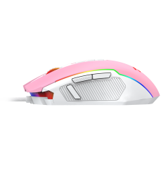 MOUSE RANGER ROSA COM BRANCO