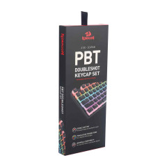 JOGO COMPLETO DE TECLAS  SCARAB PBT PRETO ABNT-2