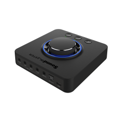 DAC GAMER CREATIVE SOUND BLASTER X3 WW9 HI-RES 7.1 SUPER X-FI PRETO (OPEN BOX)
