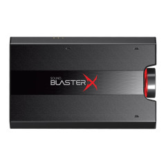 PLACA DE SOM DAC AMPLIFICADORA GAMER CREATIVE SOUND BLASTER X PRO-GAMING G5 WW8 PRETO (OPEN BOX)