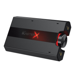 PLACA DE SOM DAC AMPLIFICADORA GAMER CREATIVE SOUND BLASTER X PRO-GAMING G5 WW8 PRETO (OPEN BOX)