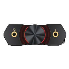 PLACA DE SOM DAC AMPLIFICADORA GAMER CREATIVE SOUND BLASTER X PRO-GAMING G5 WW8 PRETO (OPEN BOX)