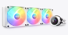 WATER COOLER NZXT KRAKEN 360 RGB COM 3 FANS BRANCO
