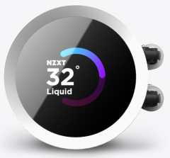 WATER COOLER NZXT KRAKEN ELITE 360 RGB COM 3 FANS BRANCO