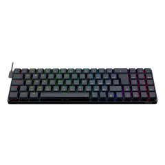 TECLADO MECANICO GAMER ASHE RGB PRETO SWITCH AZUL