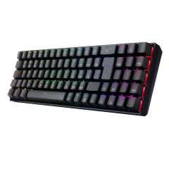 TECLADO MECANICO GAMER ZED PRO RGB PRETO SWITCH MARROM