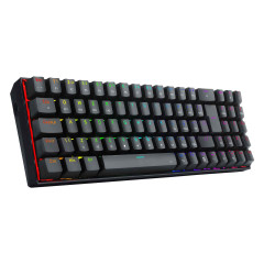 TECLADO MECANICO GAMER ZED PRO RGB PRETO SWITCH MARROM