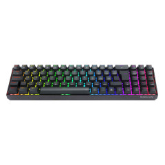 TECLADO MECANICO GAMER ZED PRO RGB PRETO SWITCH MARROM