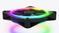 KIT FAN GAMER NZXT F120RGB DUO COM 3 FANS PRETO + CONTROLADORA