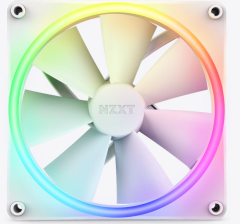 KIT FAN GAMER NZXT F140RGB DUO COM 1 FANS BRANCO