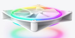 KIT FAN GAMER NZXT F140RGB DUO COM 1 FANS BRANCO