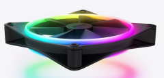 KIT FAN GAMER NZXT F14RGB DUO COM 2 FANS PRETO + CONTROLADORA