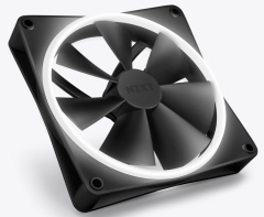 KIT FAN GAMER NZXT F14RGB DUO COM 2 FANS PRETO + CONTROLADORA