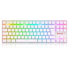 TECLADO MECANICO KUMARA PRO RGB BRANCO SWITCH BLUE S/F