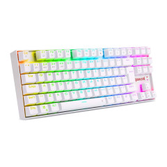 TECLADO MECANICO KUMARA PRO RGB BRANCO SWITCH BLUE S/F