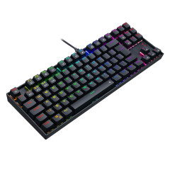 TECLADO MECANICO KUMARA PRO RGB PRETO SWITCH BLUE S/F