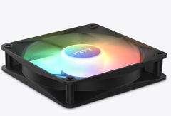 KIT FAN GAMER NZXT F140RGB CORE COM 2 FANS PRETO