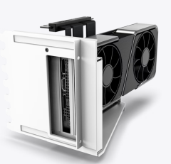 SUPORTE VERTICAL PARA PLACA DE VIDEO NZXT MODELO AB-RH175-W1 BRANCO