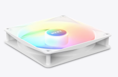 KIT FAN GAMER NZXT F140RGB CORE COM 2 FANS BRANCO