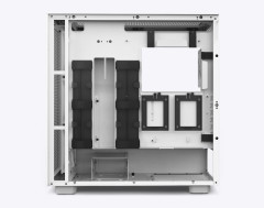 GABINETE GAMER NZXT H7 FLOW RGB BRANCO CM-H71FW-R1 COM FAN