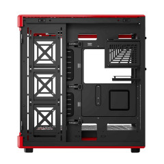 GABINETE GAMER GAMDIAS NESO P1 BR PRETO COM VERMELHO