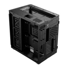 GABINETE GAMER GAMDIAS NESO P1 BW PRETO COM BRANCO