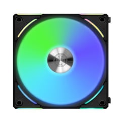 FAN GAMER UNI FAN 120MM PRETO RGB NA FAN MODELO UF-AL120V2-1B