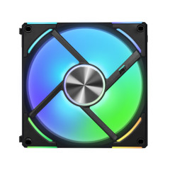FAN GAMER UNI FAN 120MM PRETO RGB NA FAN MODELO UF-AL120V2-1B