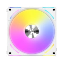 FAN GAMER UNI FAN 120MM BRANCO RGB NA FAN MODELO UF-AL120V2-1W