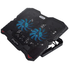 SUPORTE PARA NOTEBOOK COOLSTAND 2 MARCA KEYTIME PRETO COM 2 FAN KYT00020