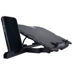 SUPORTE PARA NOTEBOOK COOLSTAND 2 MARCA KEYTIME PRETO COM 2 FAN KYT00020