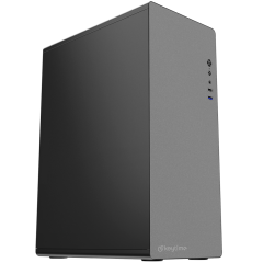 GABINETE KEYTIME PRIME NERO TONE CINZA E PRETO S/FAN KYT00047