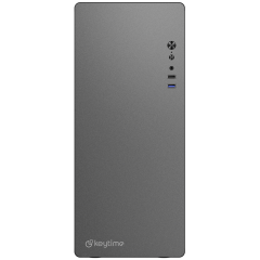 GABINETE KEYTIME PRIME NERO TONE CINZA E PRETO S/FAN KYT00047