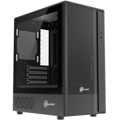 GABINETE KALKAN AVALON PRO V2 PRETO SEM FAN KLK074