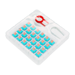 SWITCH PARA TECLADO MECANICO TACTILE KIT COM 24 MODELO BULLET B