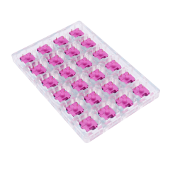 SWITCH PARA TECLADO MECANICO TACTILE KIT COM 24 MODELO BULLET B