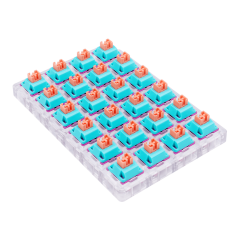 SWITCH PARA TECLADO MECANICO TACTILE KIT COM 24 MODELO BULLET B