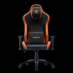 CADEIRA GAMER GAMDIAS PRETO E LARANJA ZELUS M3 L BO