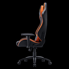 CADEIRA GAMER GAMDIAS PRETO E LARANJA ZELUS M3 L BO